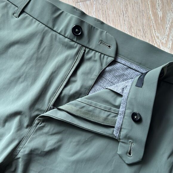 Greyson Men's Montauk Sport Tailored Performance Trouser 40x32 Teal Grey - Picture 6 of 14